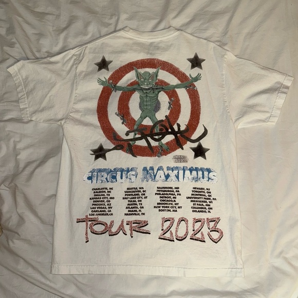 Travis Scott Circus Maximus Tee Size Large - Picture 2 of 4